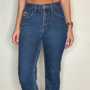 Cruel Girl Slim Fit High-Waisted Vintage Blue Jean